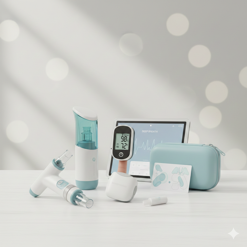 Breathing and Lung Capacity Trainers