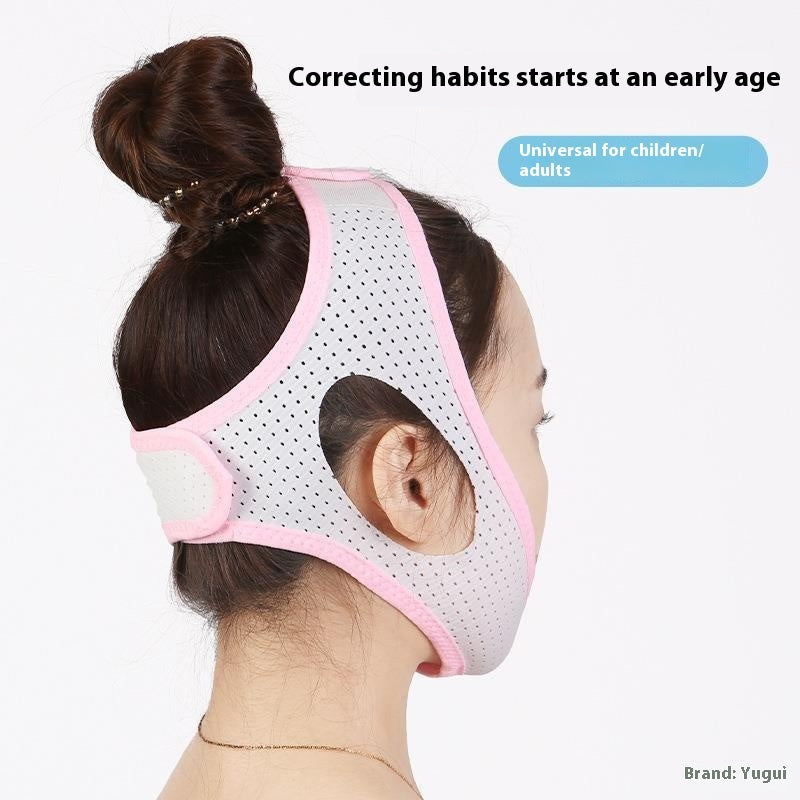 Summer Mesh V Face With Breathable Sleeping Mask