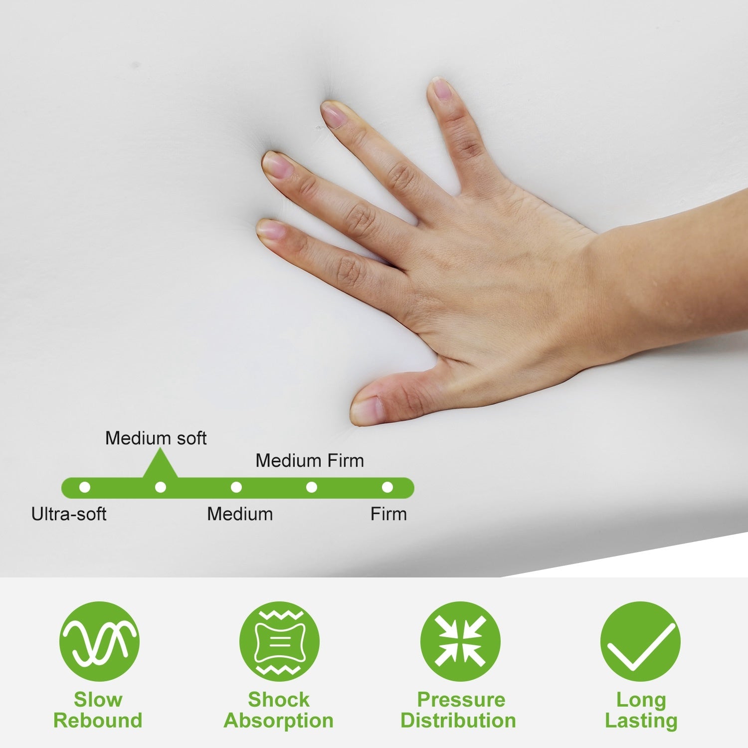 1Pc Bamboo Memory Foam Sleep Pillow Contoured Cervical Orthopedic Pillow Neck Support Breath Pillow