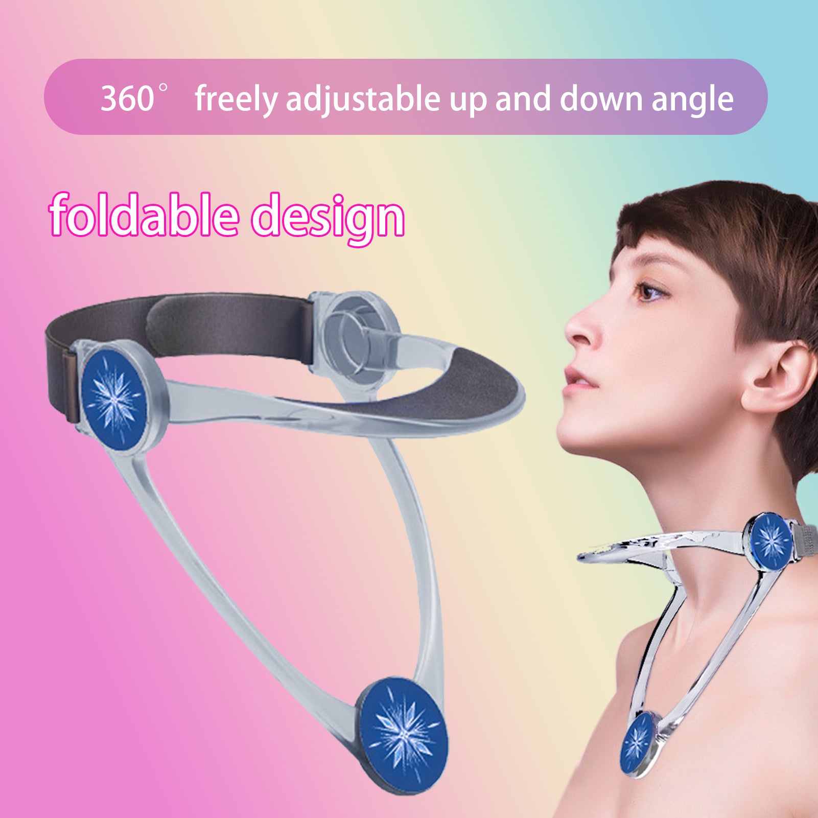 Cervical Spine Fixator Stretch Neck Protector Convenient Adjustable