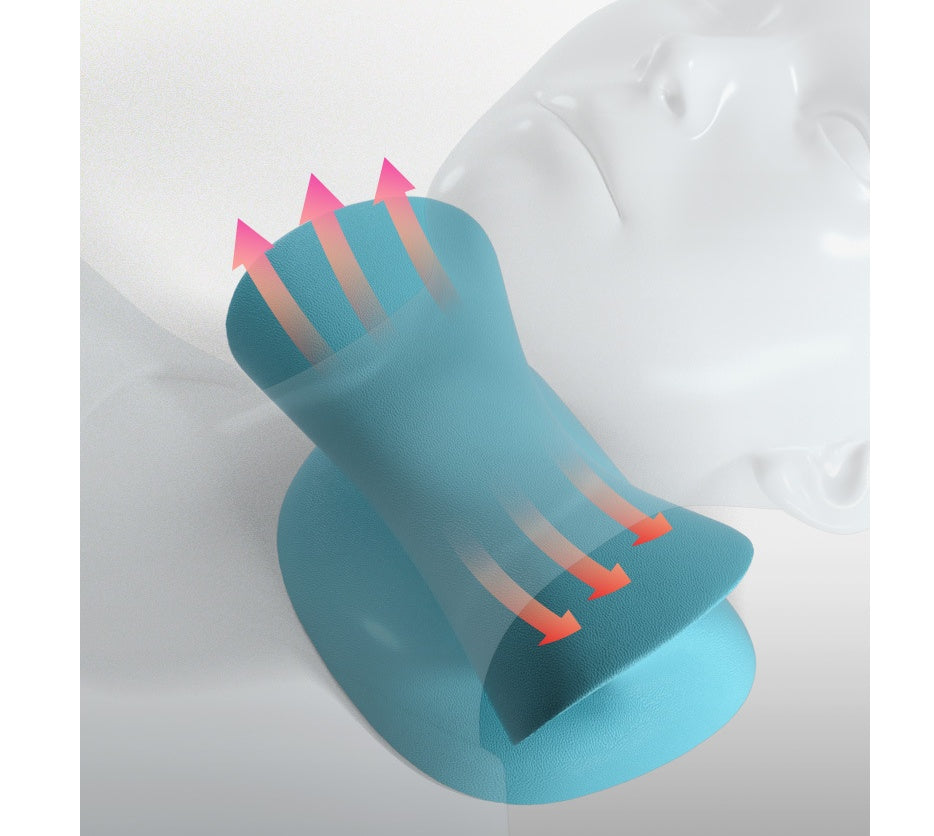 Spine stretch sleeping pillow