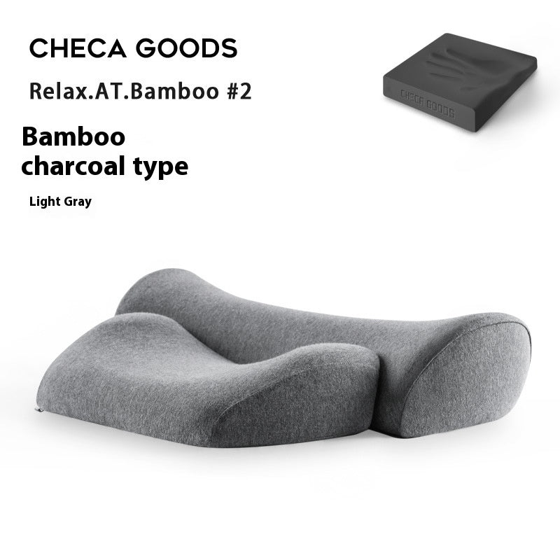 Bamboo Charcoal Ergonomic Memory Foam Neck Pillow