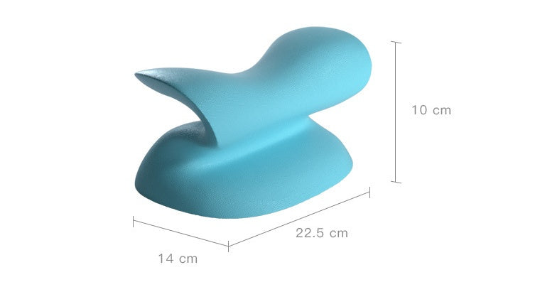 Spine stretch sleeping pillow