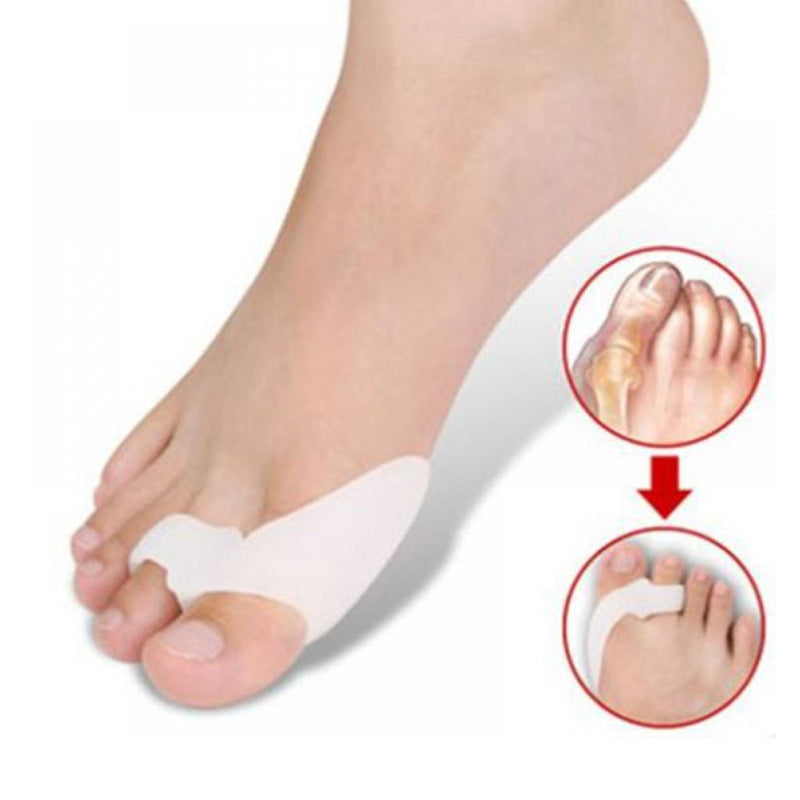 Hallux Valgus Double Ring Toe Pad Toe Divider Overlap