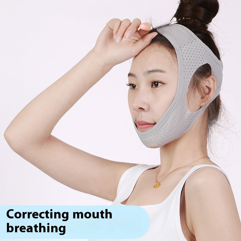 Summer Mesh V Face With Breathable Sleeping Mask