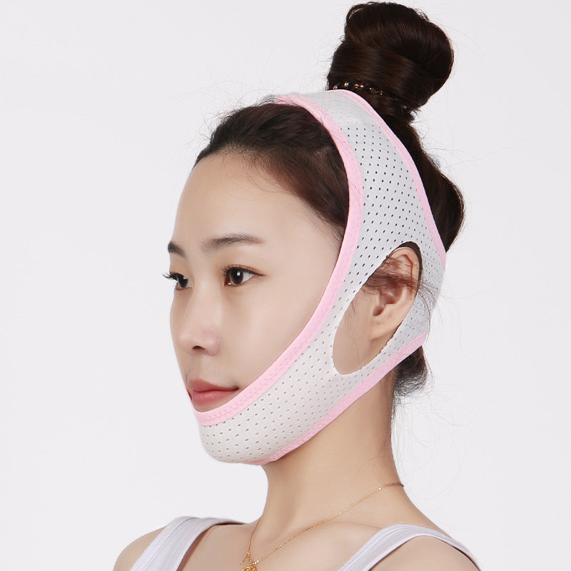 Summer Mesh V Face With Breathable Sleeping Mask