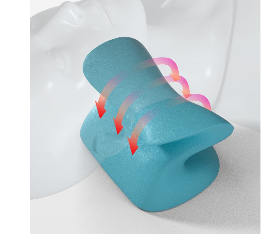 Spine stretch sleeping pillow