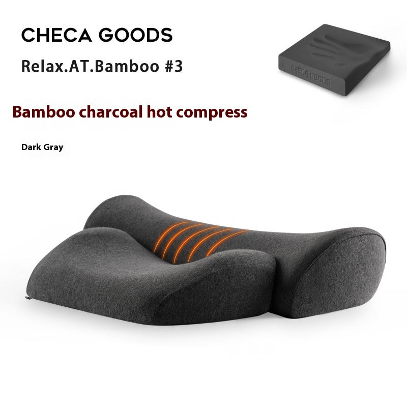 Bamboo Charcoal Ergonomic Memory Foam Neck Pillow