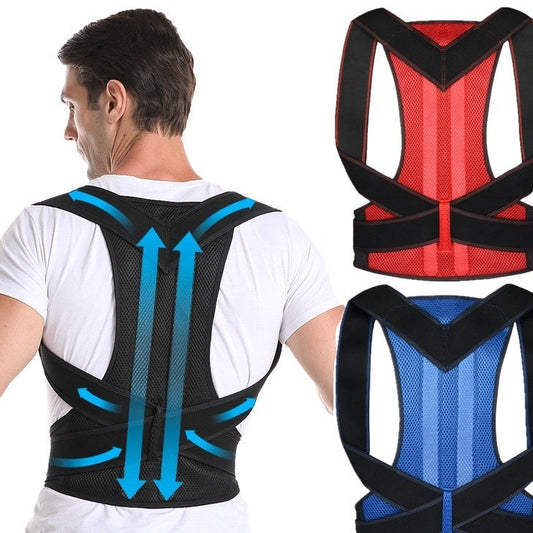 Back Correction Band Three-color Double Bone Invisible