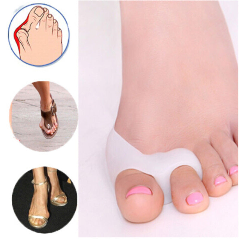 Hallux Valgus Double Ring Toe Pad Toe Divider Overlap