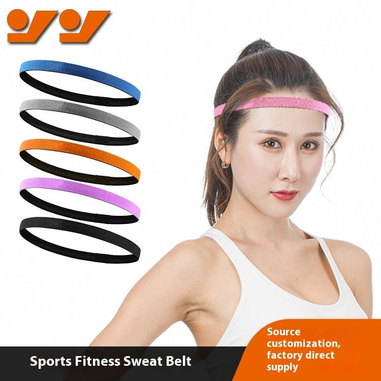 Elastic Sports Antiperspirant Hair Band Spring And Summer Yoga Fitness