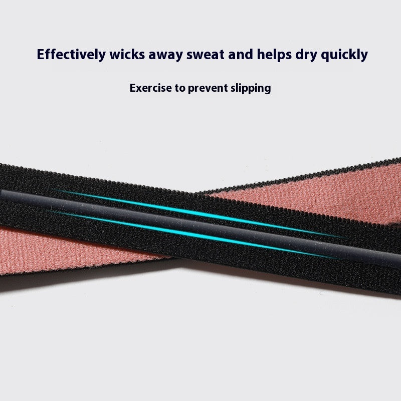 Elastic Sports Antiperspirant Hair Band Spring And Summer Yoga Fitness